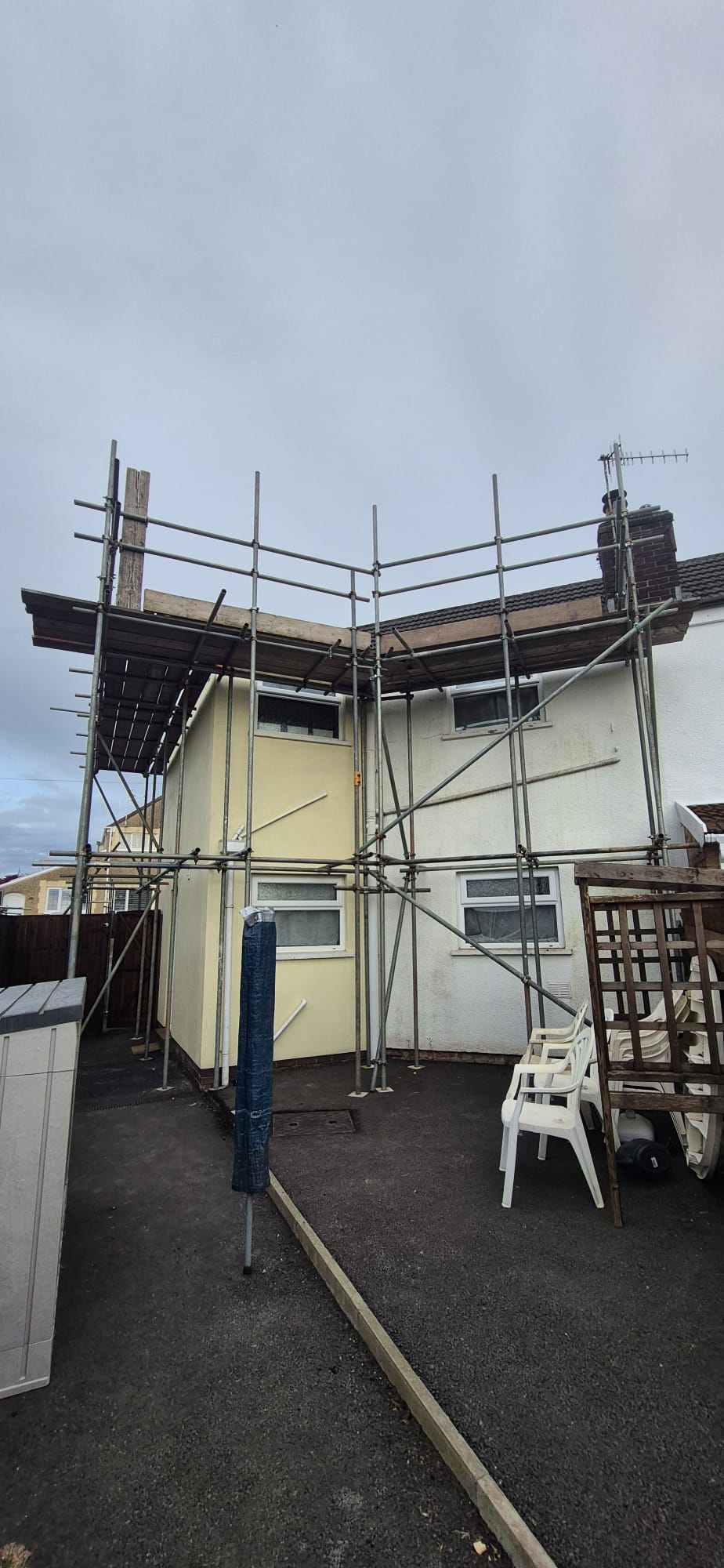 Scaffold detail